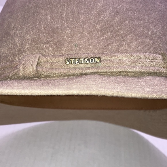 Vintage Stetson ‘Hustler’ Chamois bucket hat size 7 1/8 100% polyester - Picture 8 of 9